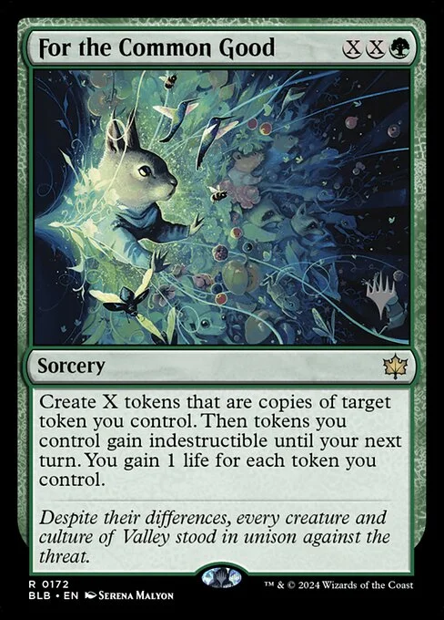 For the Common Good, carta Magic di tipo Sorcery illustrata da Serena Malyon