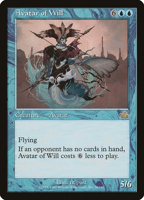 Avatar of Will, carta Magic di tipo Creature — Avatar illustrata da rk post