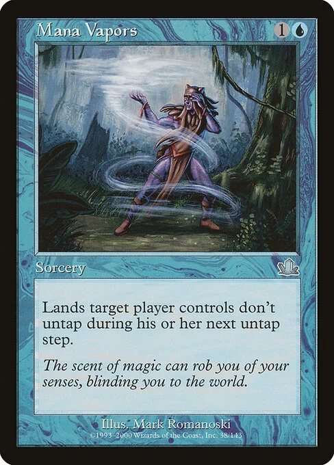Mana Vapors, carta Magic di tipo Sorcery illustrata da Mark Romanoski