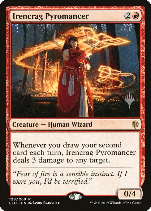 Irencrag Pyromancer, carta Magic di tipo Creature — Human Wizard illustrata da Jason Rainville