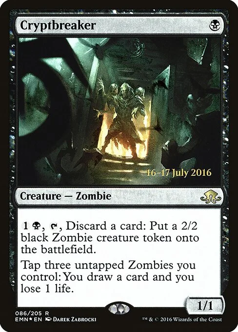 Cryptbreaker, carta Magic di tipo Creature — Zombie illustrata da Darek Zabrocki