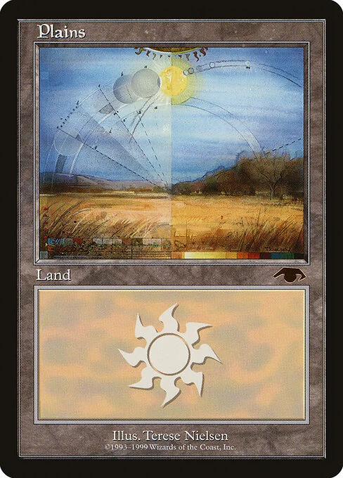 Plains, carta Magic di tipo Basic Land — Plains illustrata da Terese Nielsen