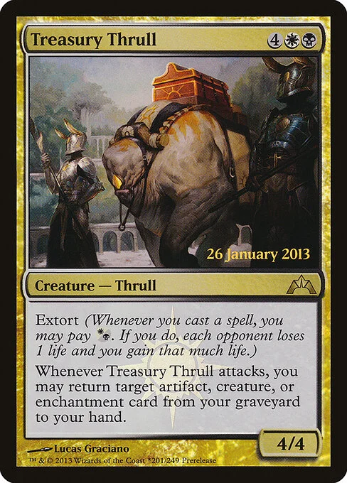 Treasury Thrull, carta Magic di tipo Creature — Thrull illustrata da Lucas Graciano