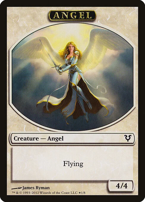 Angel // Demon, carta Magic di tipo Token Creature — Angel // Token Creature — Demon illustrata da James Ryman & Karl Kopinski