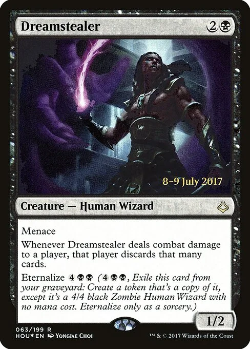 Dreamstealer, carta Magic di tipo Creature — Human Wizard illustrata da Yongjae Choi