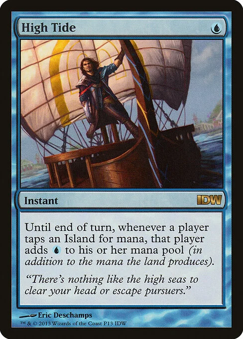High Tide, carta Magic di tipo Instant illustrata da Eric Deschamps