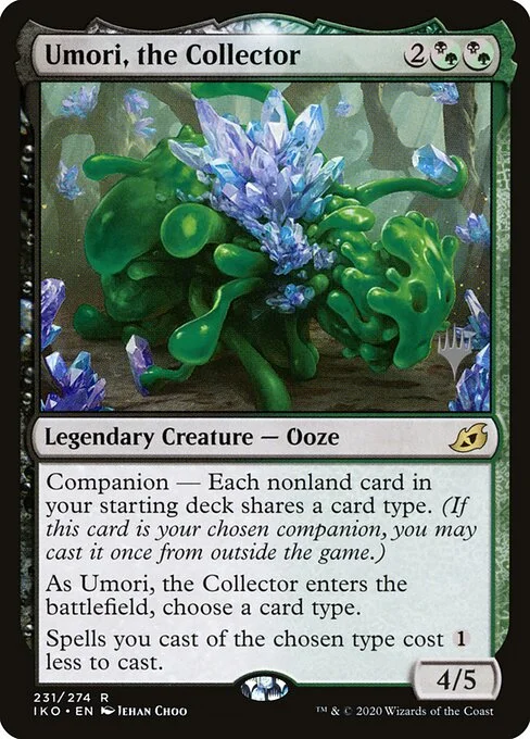 Umori, the Collector, carta Magic di tipo Legendary Creature — Ooze illustrata da Jehan Choo