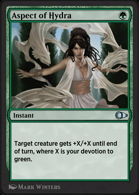 Aspect of Hydra, carta Magic di tipo Instant illustrata da Mark Winters