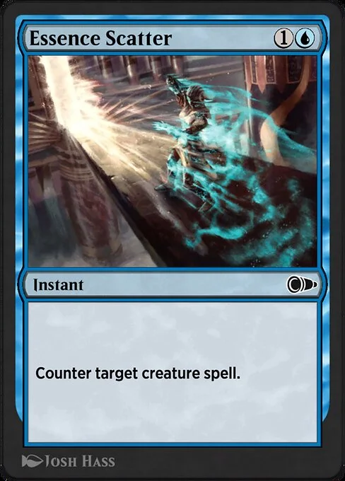 Essence Scatter, carta Magic di tipo Instant illustrata da Josh Hass