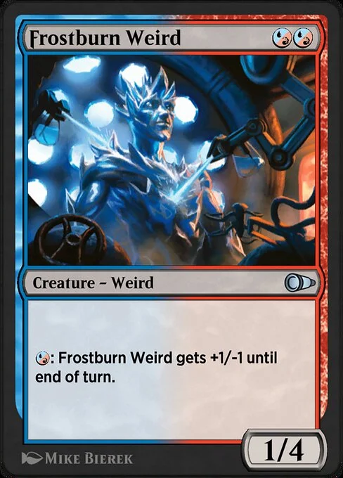 Frostburn Weird, carta Magic di tipo Creature — Weird illustrata da Mike Bierek