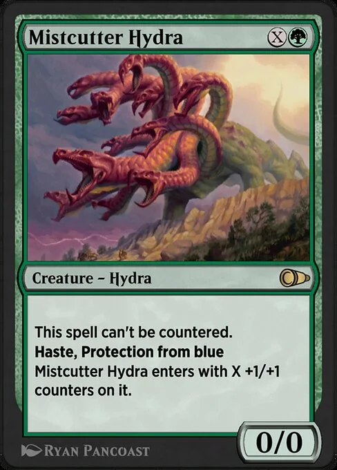 Mistcutter Hydra, carta Magic di tipo Creature — Hydra illustrata da Ryan Pancoast