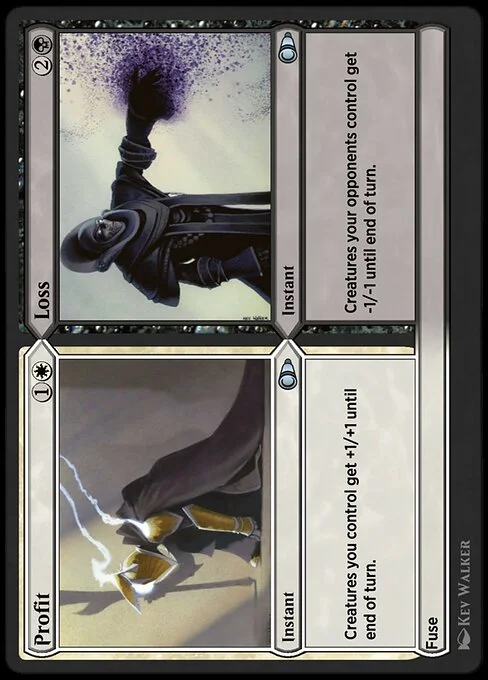 Profit // Loss, carta Magic di tipo Instant // Instant illustrata da Kev Walker