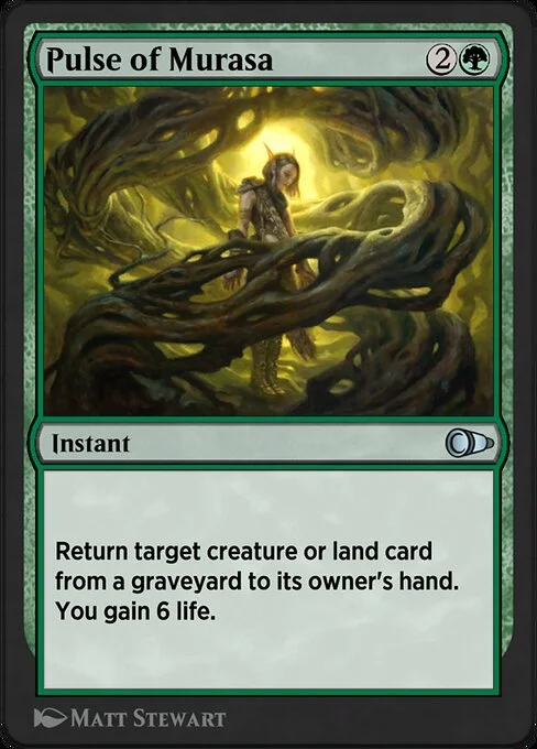 Pulse of Murasa, carta Magic di tipo Instant illustrata da Matt Stewart