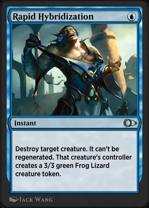 Rapid Hybridization, carta Magic di tipo Instant illustrata da Jack Wang