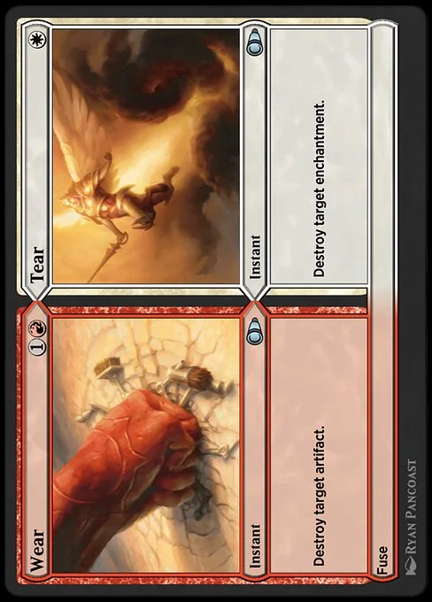 Wear // Tear, carta Magic di tipo Instant // Instant illustrata da Ryan Pancoast