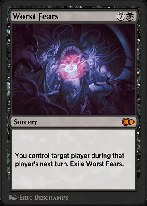 Worst Fears, carta Magic di tipo Sorcery illustrata da Eric Deschamps