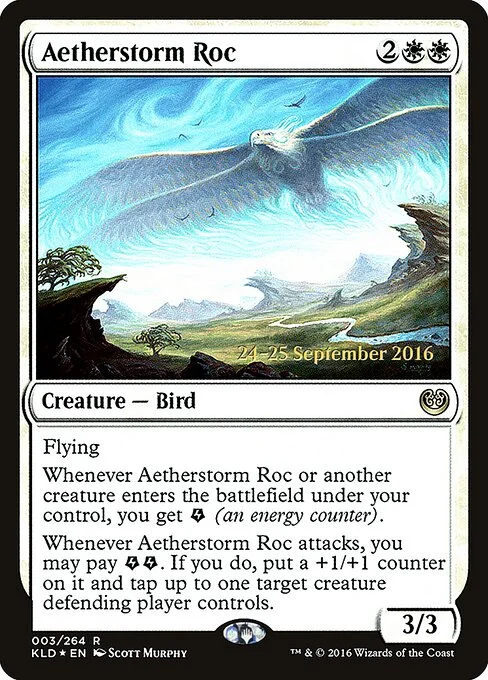 Aetherstorm Roc, carta Magic di tipo Creature — Bird illustrata da Scott Murphy