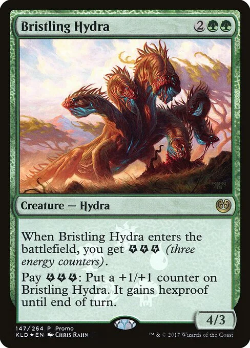 Bristling Hydra, carta Magic di tipo Creature — Hydra illustrata da Chris Rahn