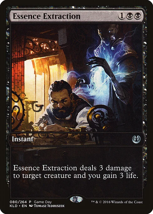 Essence Extraction, carta Magic di tipo Instant illustrata da Tomasz Jedruszek