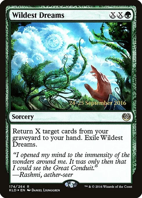 Wildest Dreams, carta Magic di tipo Sorcery illustrata da Daniel Ljunggren