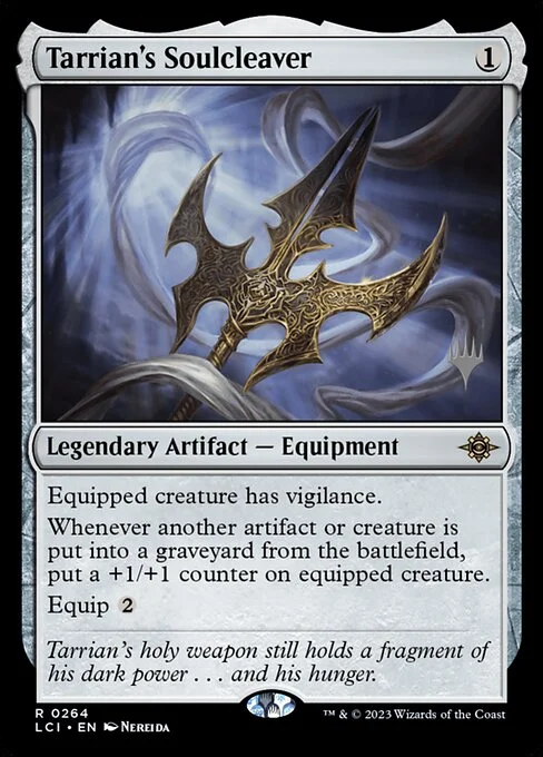 Tarrian's Soulcleaver, carta Magic di tipo Legendary Artifact — Equipment illustrata da Nereida