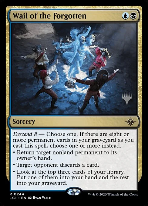 Wail of the Forgotten, carta Magic di tipo Sorcery illustrata da Ryan Valle