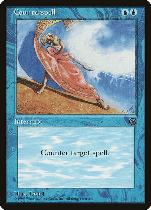 Counterspell, carta Magic di tipo Instant illustrata da Dom!