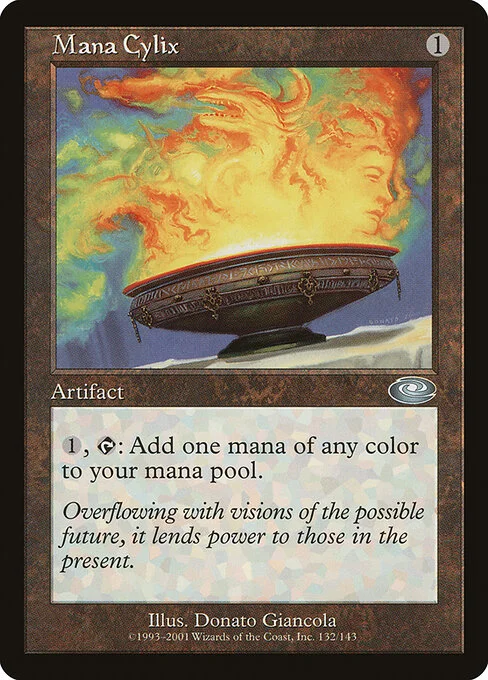Mana Cylix, carta Magic di tipo Artifact illustrata da Donato Giancola