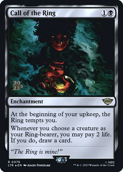 Call of the Ring, carta Magic di tipo Enchantment illustrata da Anato Finnstark
