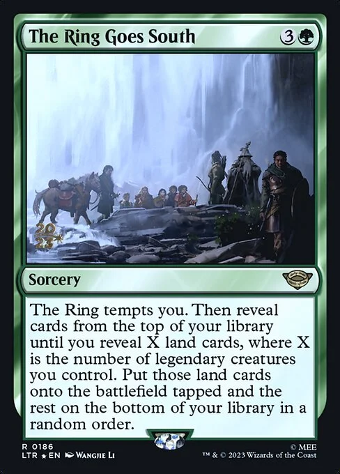 The Ring Goes South, carta Magic di tipo Sorcery illustrata da Wangjie Li