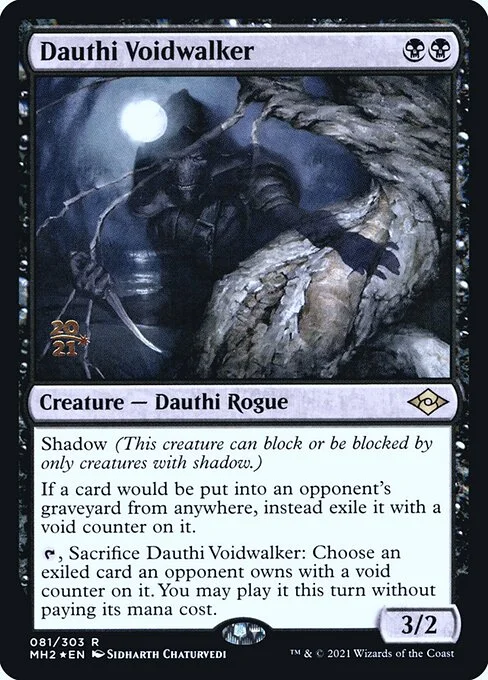 Dauthi Voidwalker, carta Magic di tipo Creature — Dauthi Rogue illustrata da Sidharth Chaturvedi