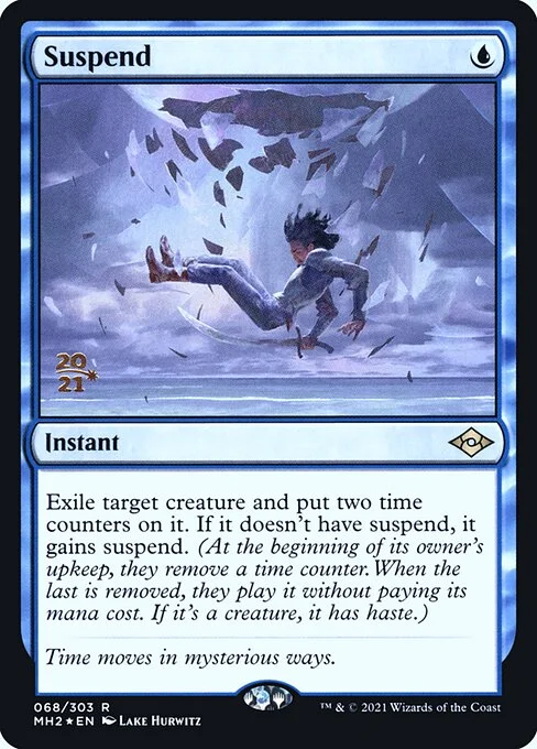 Suspend, carta Magic di tipo Instant illustrata da Lake Hurwitz