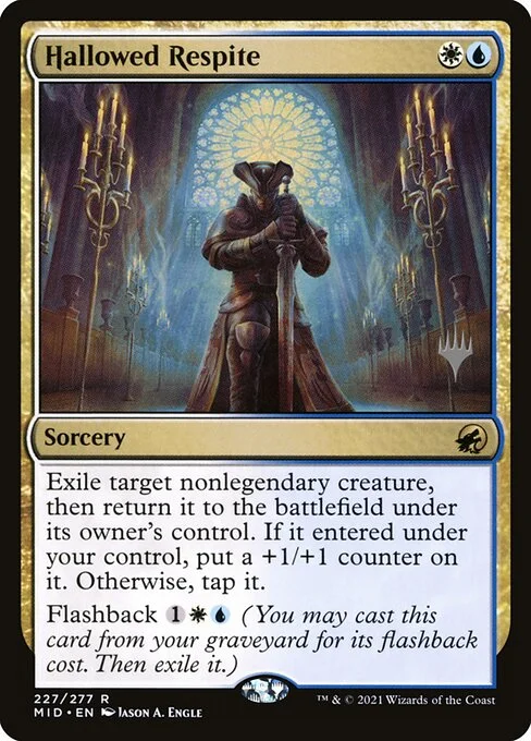 Hallowed Respite, carta Magic di tipo Sorcery illustrata da Jason A. Engle