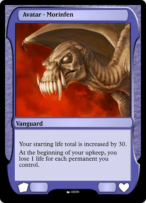 Morinfen Avatar, carta Magic di tipo Vanguard illustrata da UDON