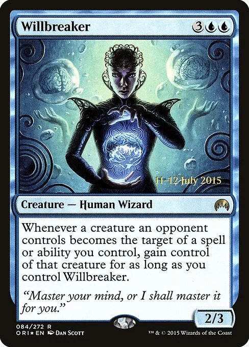 Willbreaker, carta Magic di tipo Creature — Human Wizard illustrata da Dan Murayama Scott