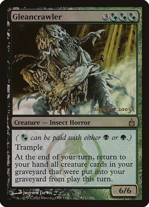 Gleancrawler, carta Magic di tipo Creature — Insect Horror illustrata da Jeremy Jarvis