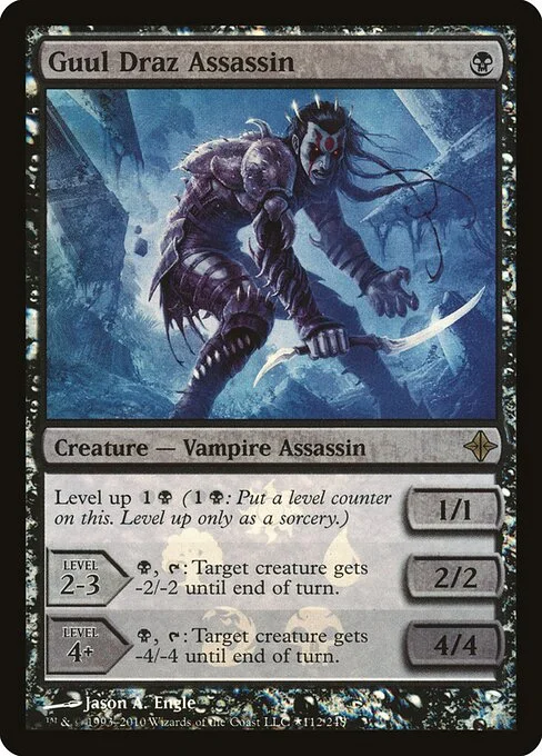 Guul Draz Assassin, carta Magic di tipo Creature — Vampire Assassin illustrata da Jason A. Engle
