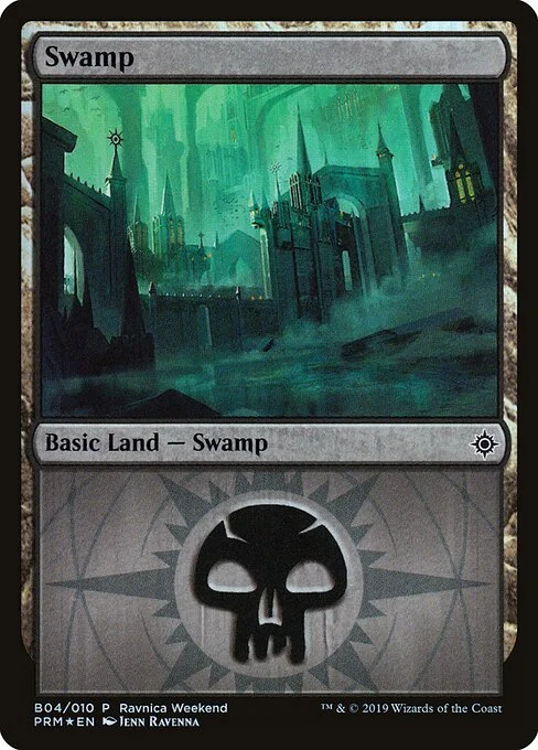 Swamp, carta Magic di tipo Basic Land — Swamp illustrata da Ravenna Tran