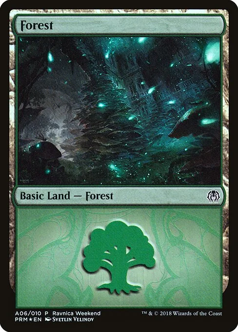 Forest, carta Magic di tipo Basic Land — Forest illustrata da Svetlin Velinov