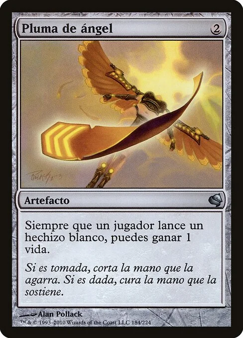 Angel's Feather, carta Magic di tipo Artifact illustrata da Alan Pollack