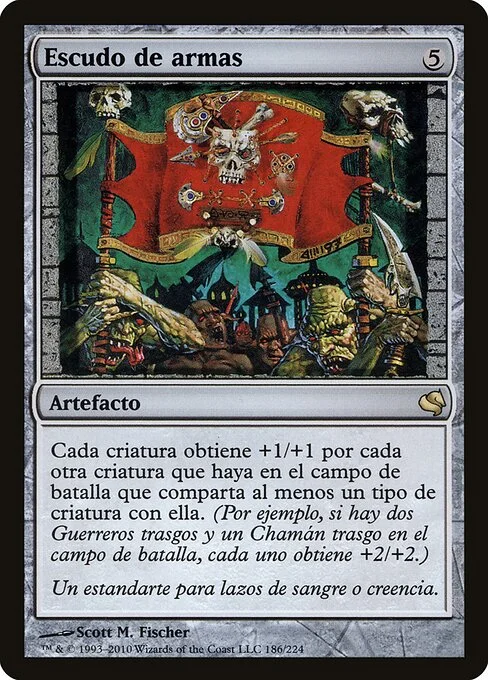 Coat of Arms, carta Magic di tipo Artifact illustrata da Scott M. Fischer