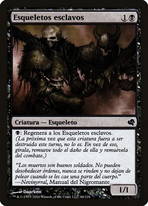 Drudge Skeletons, carta Magic di tipo Creature — Skeleton illustrata da Daarken