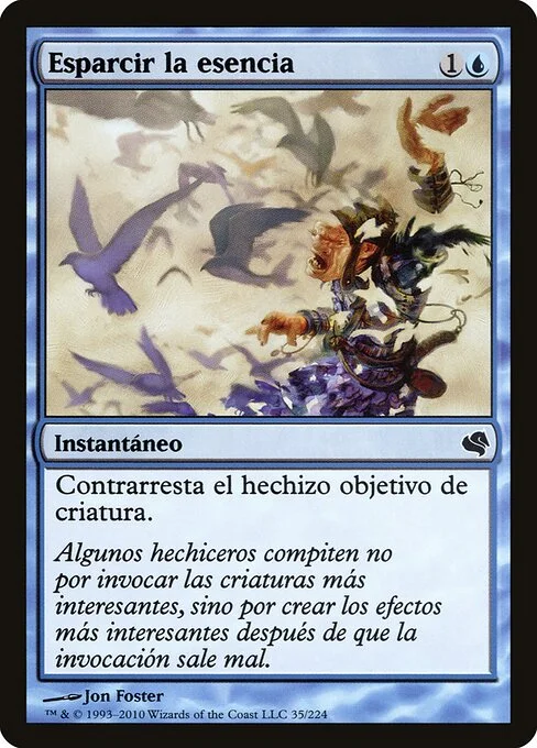 Essence Scatter, carta Magic di tipo Instant illustrata da Jon Foster