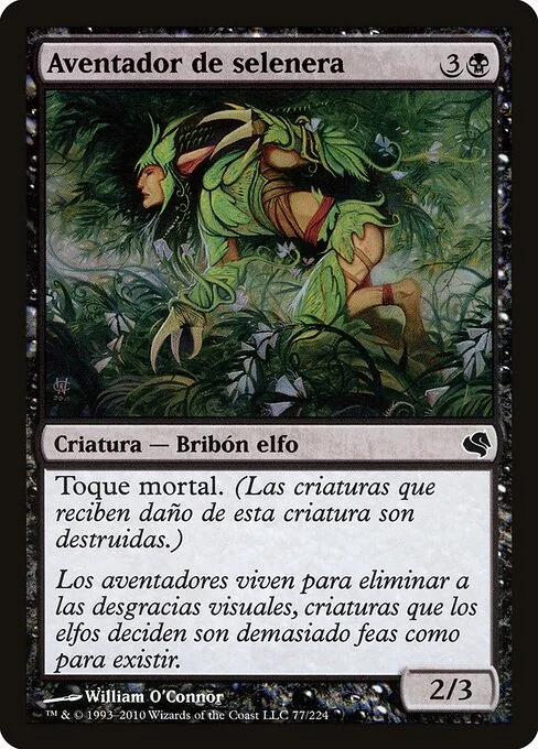 Moonglove Winnower, carta Magic di tipo Creature — Elf Rogue illustrata da William O'Connor