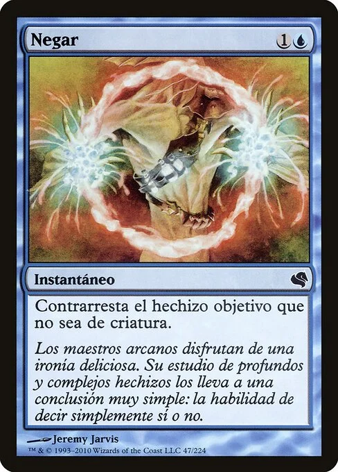 Negate, carta Magic di tipo Instant illustrata da Jeremy Jarvis