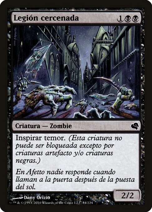 Severed Legion, carta Magic di tipo Creature — Zombie illustrata da Dany Orizio
