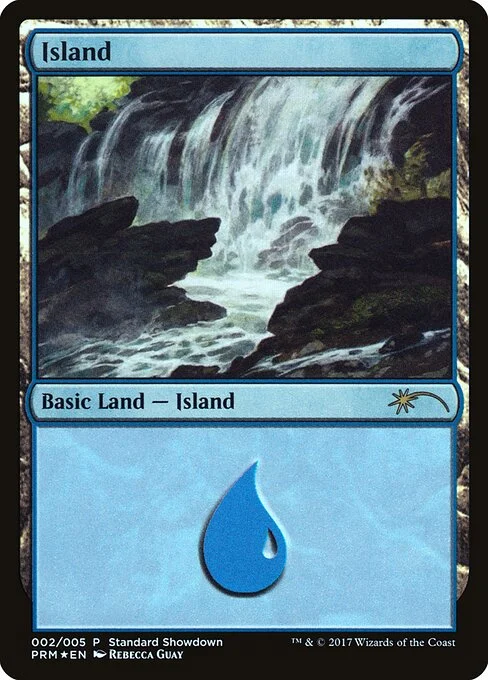 Island, carta Magic di tipo Basic Land — Island illustrata da Rebecca Guay