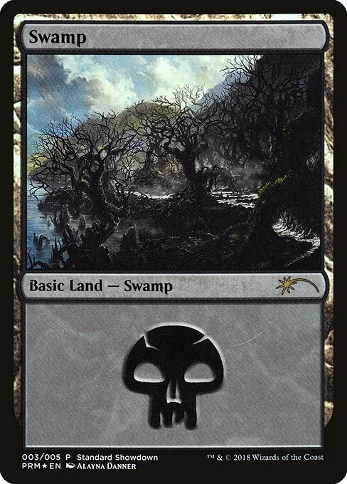 Swamp, carta Magic di tipo Basic Land — Swamp illustrata da Alayna Danner