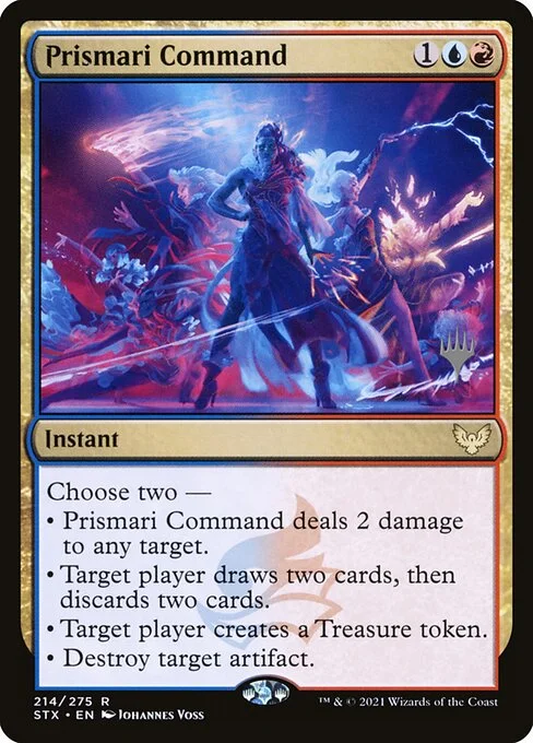 Prismari Command, carta Magic di tipo Instant illustrata da Johannes Voss