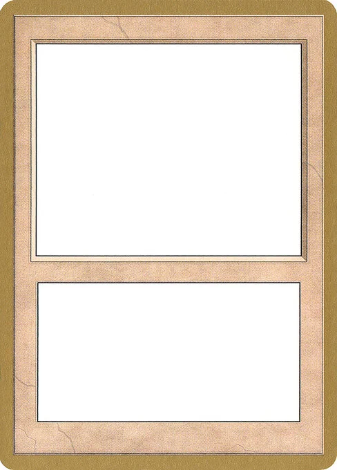 Blank Card, carta Magic di tipo Card